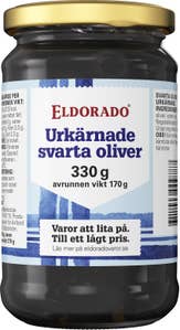 Eldorado Svarta Oliver utan Kärnor