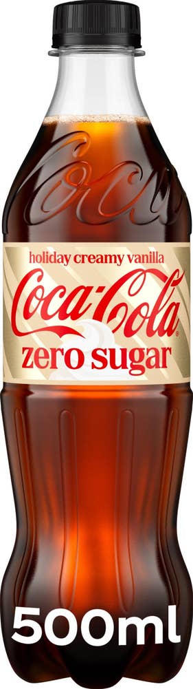 Coca-Cola Zero Sugar Holiday Creamy Vanilla