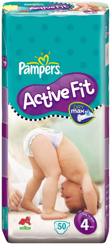 Ej sorterad Active Fit 7- (4) 46-p Pampers