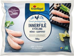 Kronfågel Kycklinginnerfilé Fryst