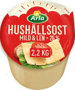Arla® Hushållsost 26%