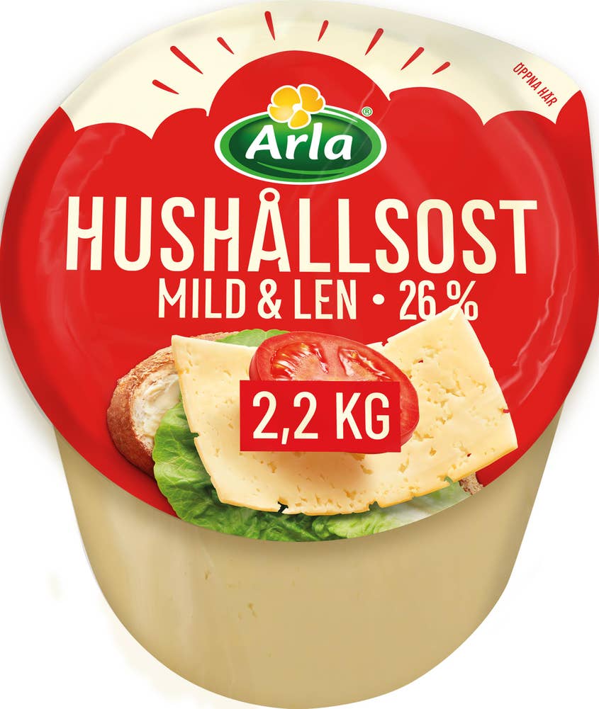 Arla® Hushållsost 26%