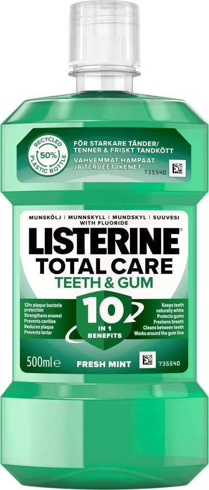 LISTERINE® Munskölj Total Care Teeth & Gum