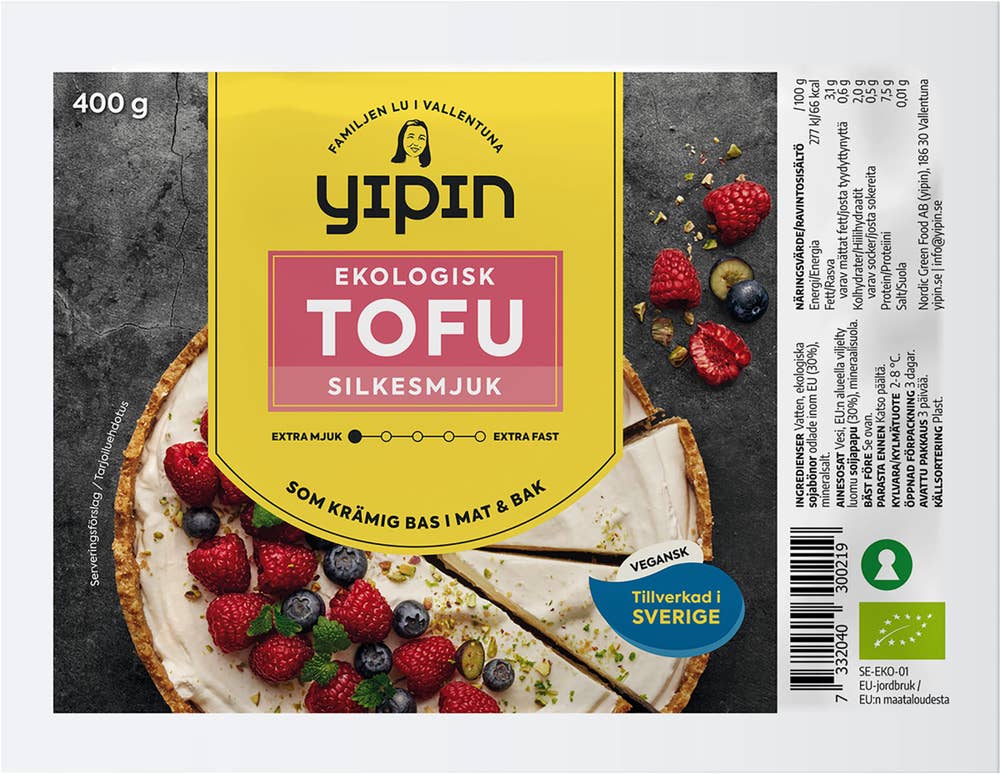 Yipin Tofu Silkesmjuk EKO