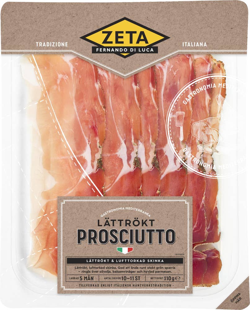 Zeta Prosciutto Lättrökt