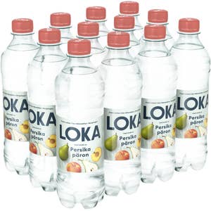 Loka Persika & Päron 12x50cl
