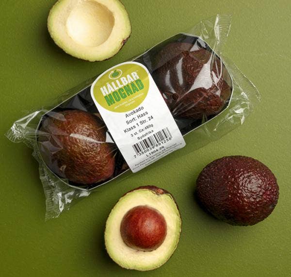 Avokado Hållbar Mognad 3-p Klass1 Sydafrika