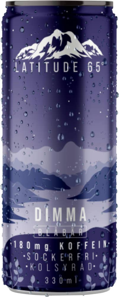 Latitude 65 Energidryck Dimma Sockerfri