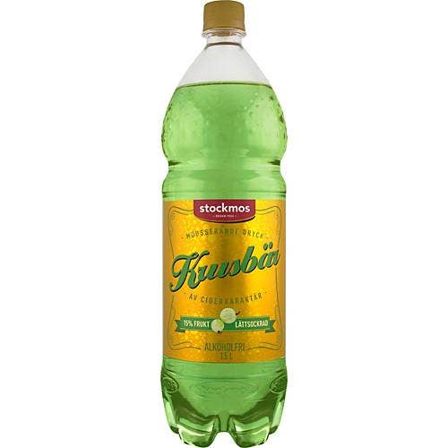 Stockmos Krusbärsdryck med Ciderkaraktär Stockmos