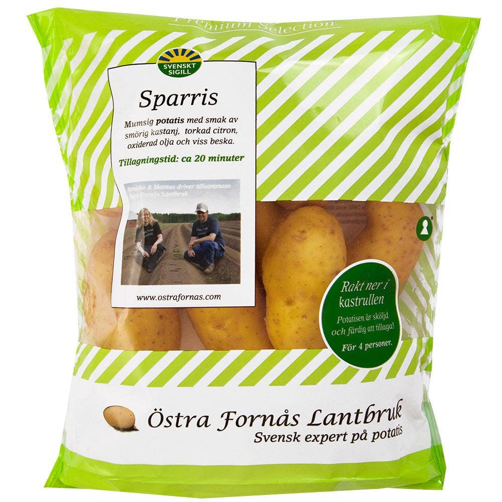 Potatis Sparris Klass1 Sverige