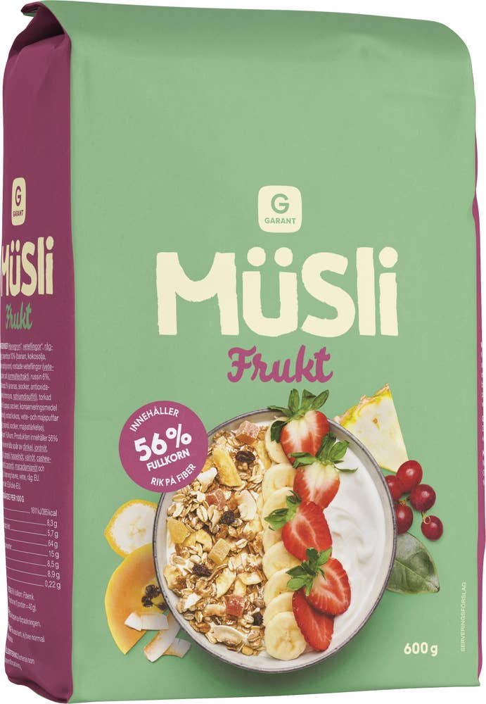 Garant Müsli Frukt
