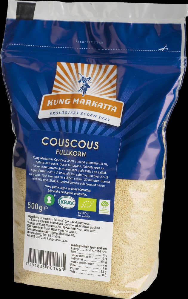 Ej sorterad Cous-Cous Bio Ekologisk Kung Markatta