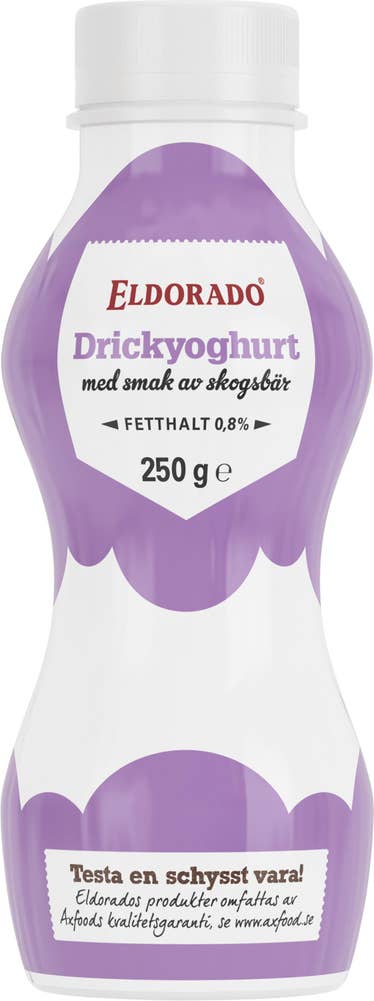 Eldorado Drickyoghurt Skogsbär 0,8% 250g