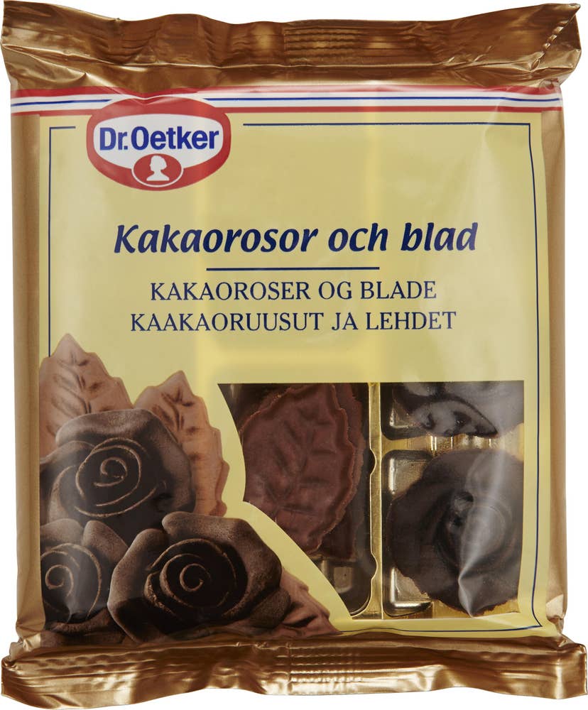 Ej sorterad Kakaorosor & Blad Dr.Oetker