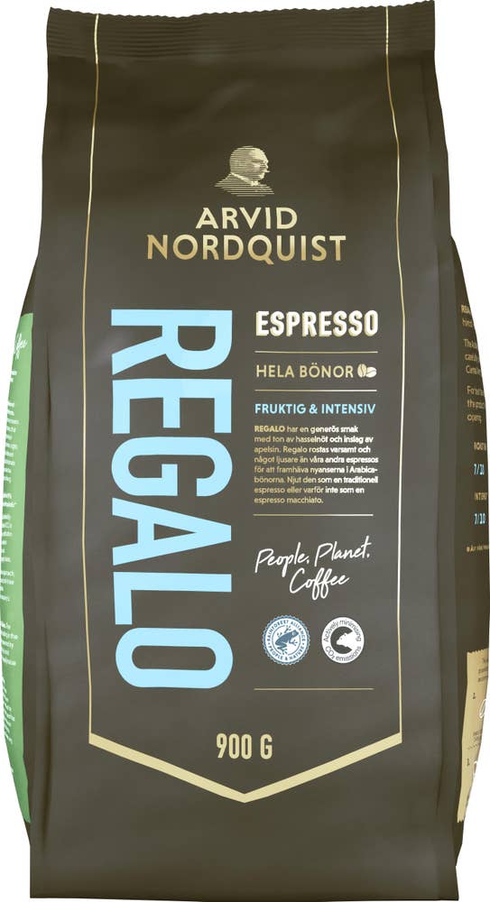 Arvid Nordquist Espresso Regalo Hela Bönor