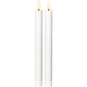 Star Trading Antikljus LED Flamme Rustic Vit 25cm