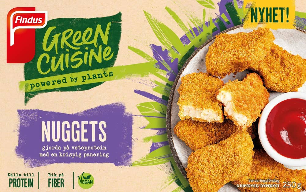 Green Cuisine Nuggets Fryst Green Cuisine