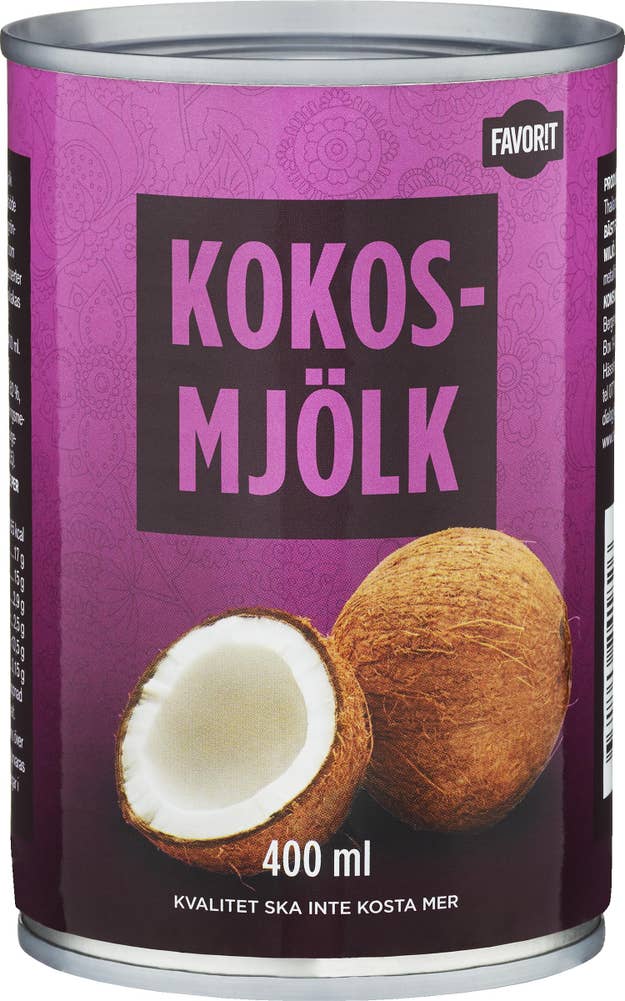 Favorit Kokosmjölk Favorit