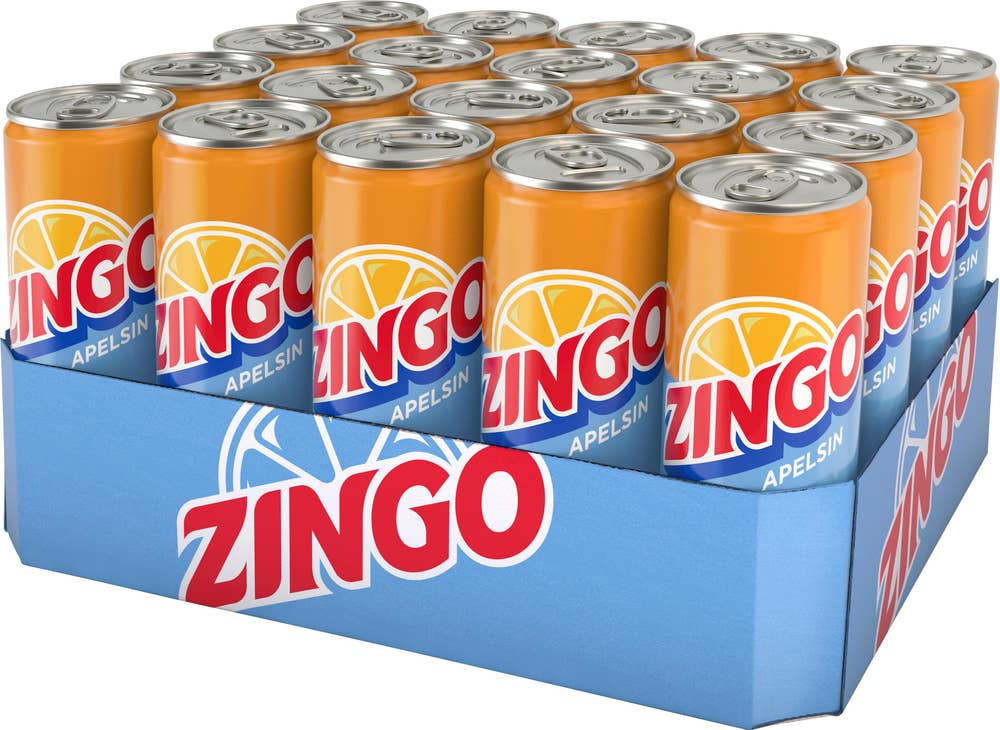Zingo Apelsin Flak 20x33cl