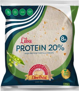 Liba Bröd Protein Tortilla Wrap 6-p