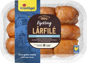 Kronfågel Lårfilé BBQ Black Garlic