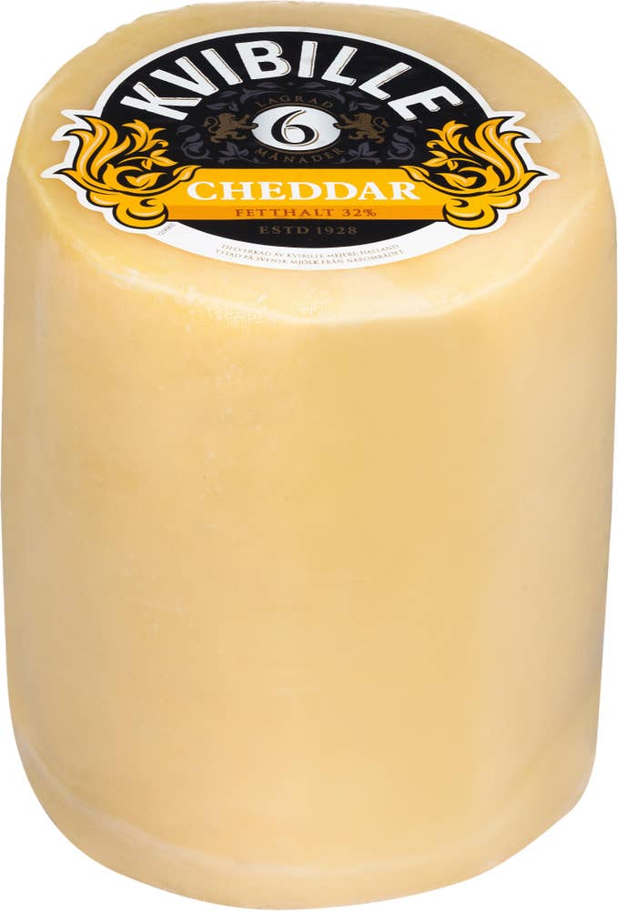 Kvibille® Cheddar 32% Lagrad Kvibille