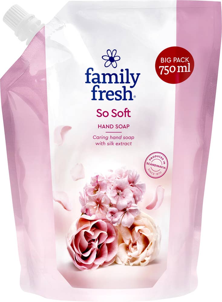 Family Fresh Tvål Refill So Soft