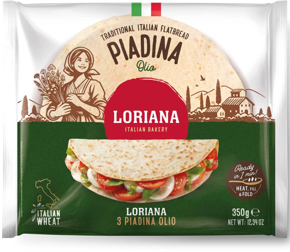 Loriana Piadinabröd 3-p