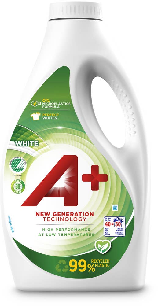 A+ Flytande Tvättmedel White