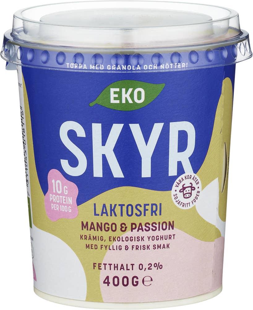 Dairy Foods Skyr Mango & Passion Laktosfri 0.2% EKO