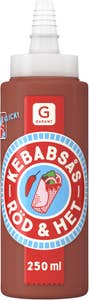 Garant Kebabsås Röd Stark