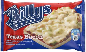 Billys Pan Pizza Texas Bacon Fryst