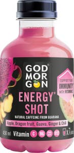God Morgon® Shot Energy Äpple, Drakfrukt, Guava, Ingefära & Chili