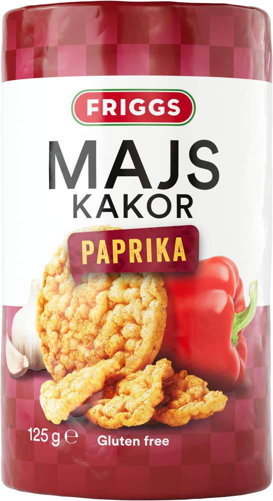 Friggs Majskakor Paprika