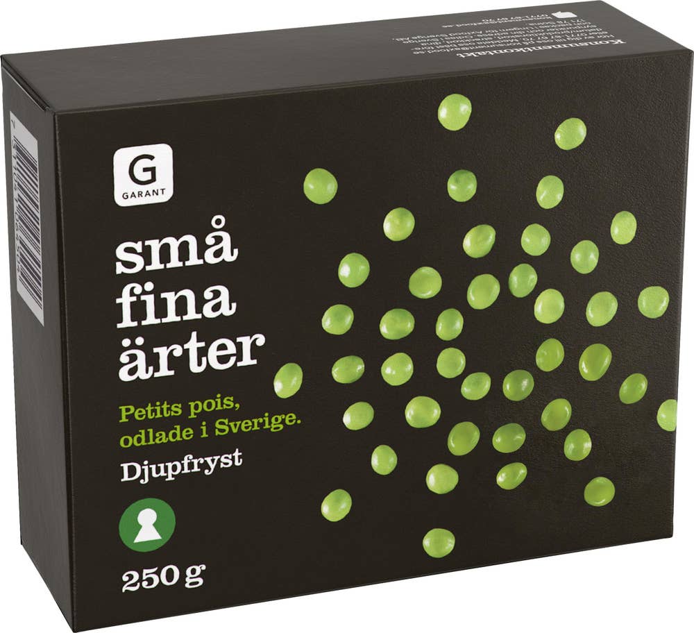 Garant Ärter Petit Pois Fryst 250g