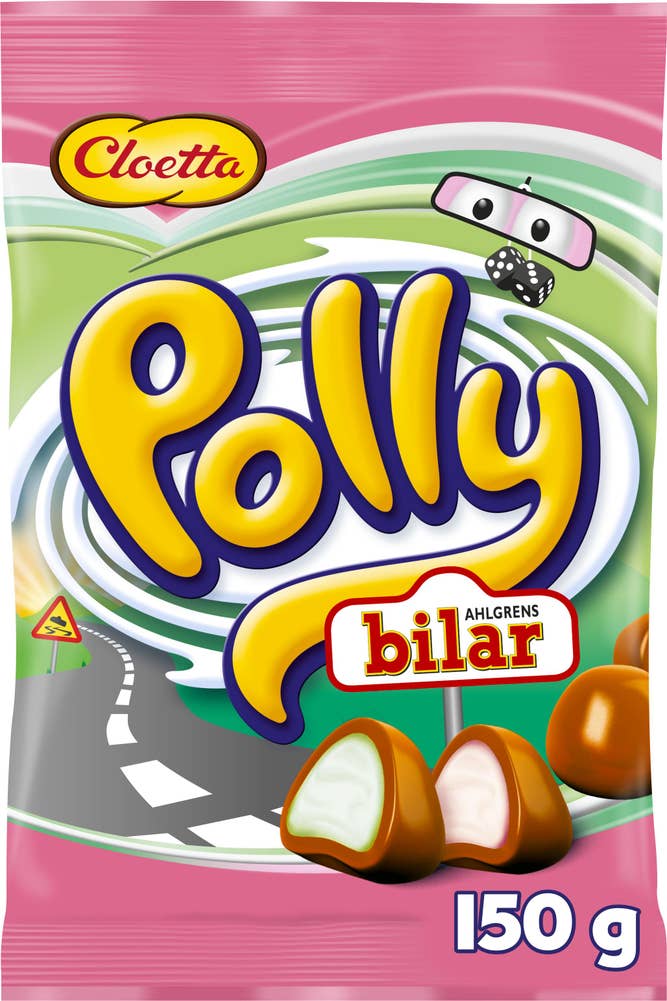 Cloetta Polly Bilar