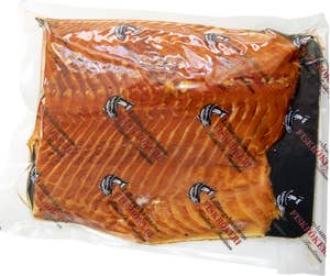 Lillängshamnens Varmrökt Lax Halv Sida