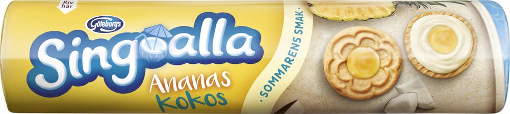 Göteborgskex Singoalla Ananas & Kokos Göteborgs Kex