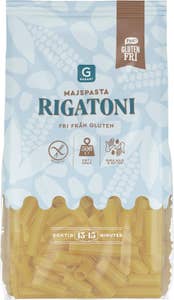 Garant Majspasta Rigatoni Glutenfri