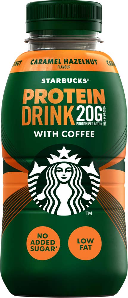 Starbucks® Proteindryck med Kaffe Caramel Hazelnut