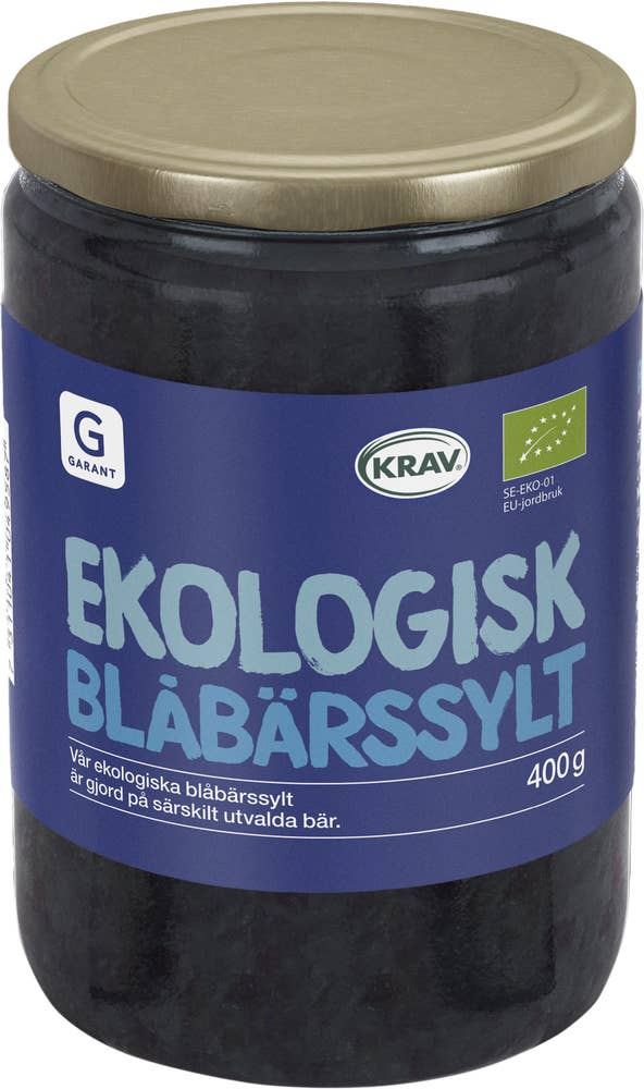Garant Eko Blåbärssylt EKO/KRAV