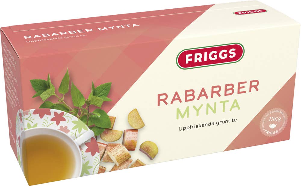 Friggs Te Rabarber & Mynta