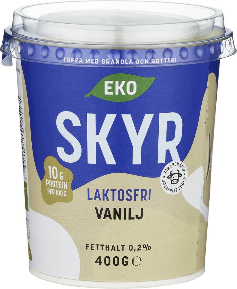 Dairy Foods Skyr Vanilj Laktosfri 0.2% EKO