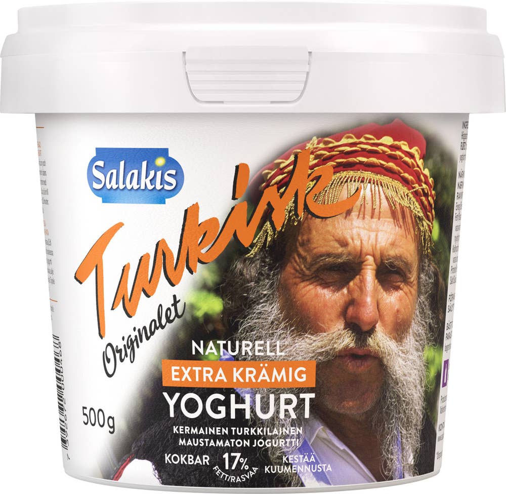 Salakis Turkisk Yoghurt Extra Krämig 17% Naturell