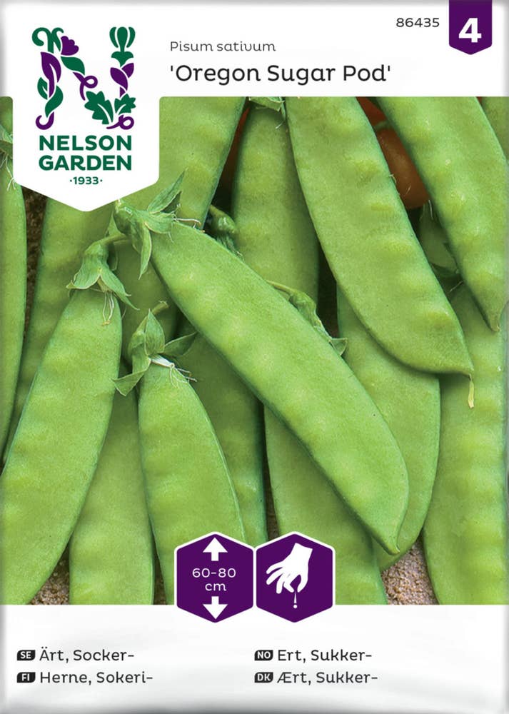 Nelson Garden Odlingsfrön Sockerärta