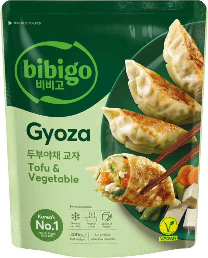 Bibigo Gyoza Dumplings Tofu & Grönsaker Frysta