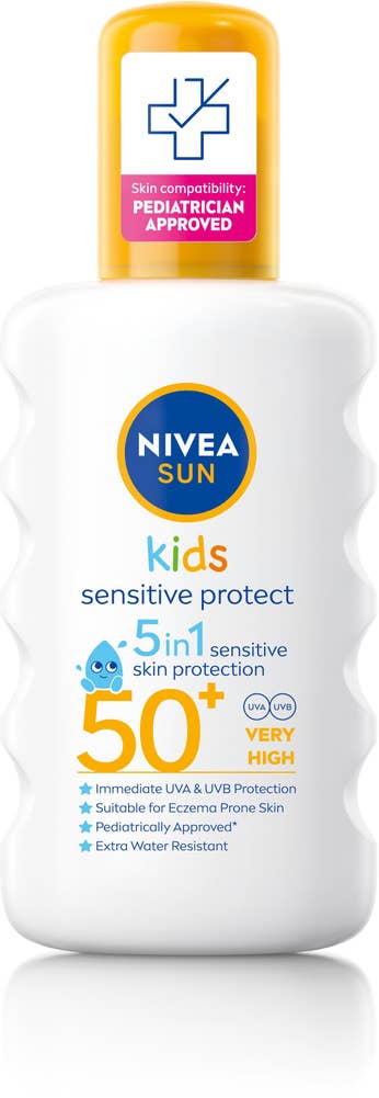 NIVEA Sun Solskydd Kids Sensitive Spray SPF 50+