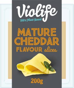 Violife Mature Cheddar Flavour Slices Vegansk