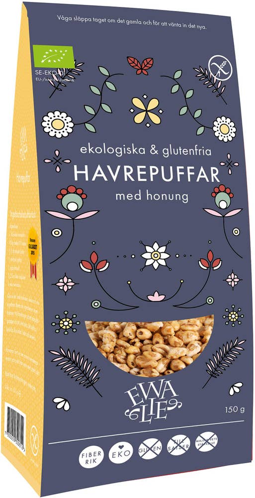 Ewalie Havrepuffar Glutenfria EKO