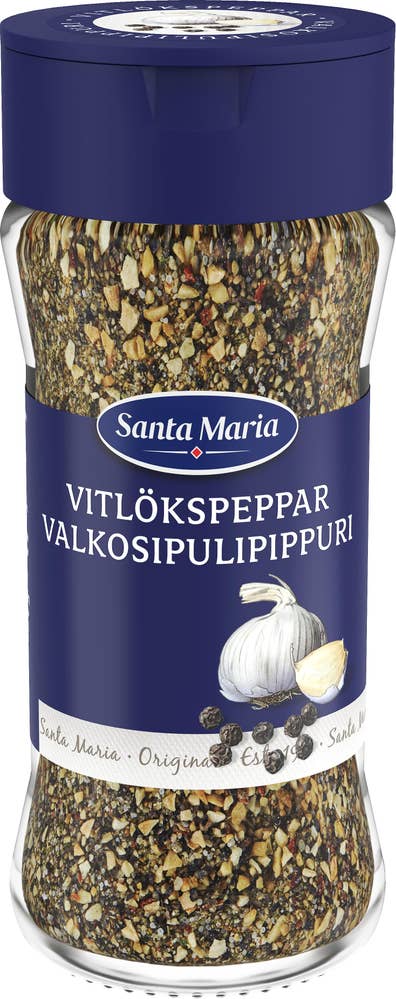 Santa Maria Vitlökspeppar Mellanburk
